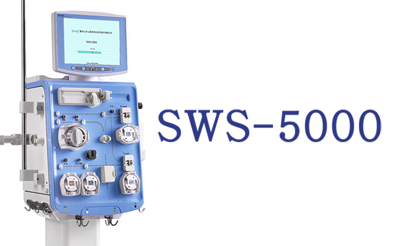 The new machine for CRRT: SWS-5000 by Aferetica