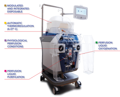 Perlife Therapy system dedicated to Transplantation